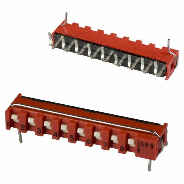 SP08A (SWITCH SLIDE DIP SPST 10MA 20V)