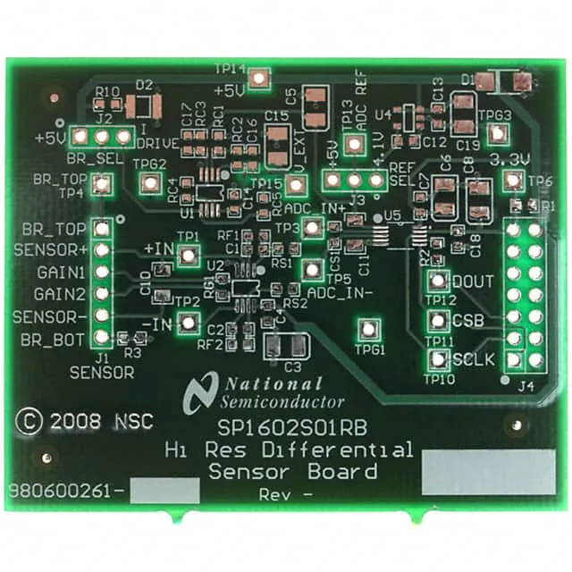 SP1602S01RB-PCB/NOPB (WEBENCH BARE BD BRDG DIFF-ADC)