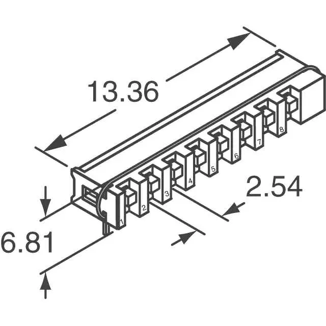 SPA04AB (SWITCH SLIDE DIP SPST 10MA 20V)