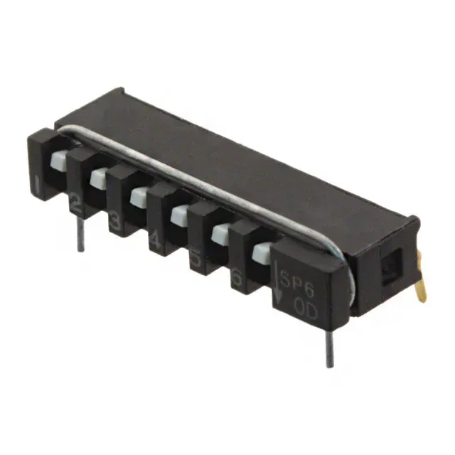 SPA06AB (SWITCH SLIDE DIP SPST 10MA 20V)