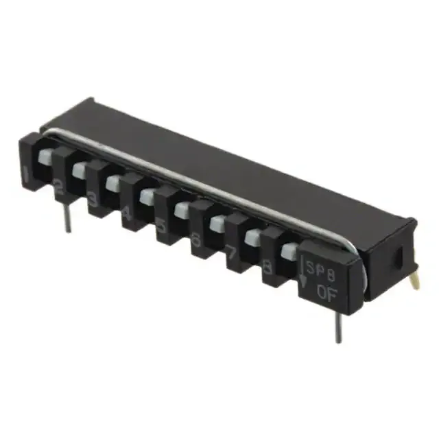 SPA08AB (SWITCH SLIDE DIP SPST 10MA 20V)