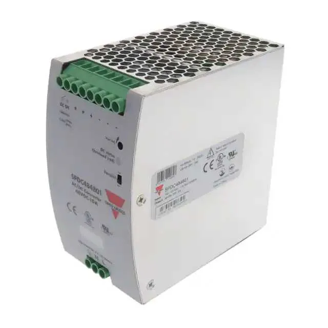 SPDC484801 (Power supply, 1 phase, compact, 480W 48VDCDIN RAIL MOUNTING SCREWСрок поставки 2-3 недели)