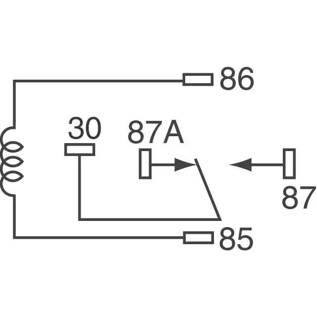 CB1-T-R-M-12V (CB RELAY WITH ISO TERMINAL)