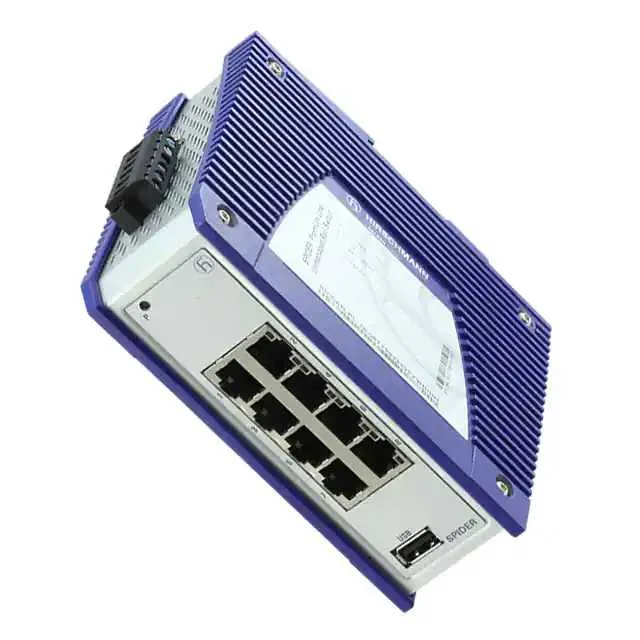 SPIDER-PL-20-08T1999999TY9HHHH (ETHERNET SWITCH 8 PORT UNMANAGED)
