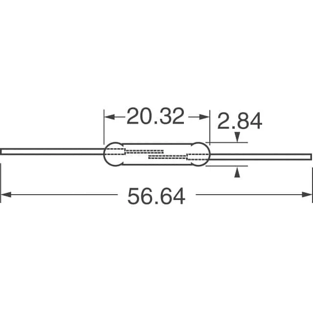 MRPR-8-22-38 (SWITCH REED SPST-NO 700MA 265V)