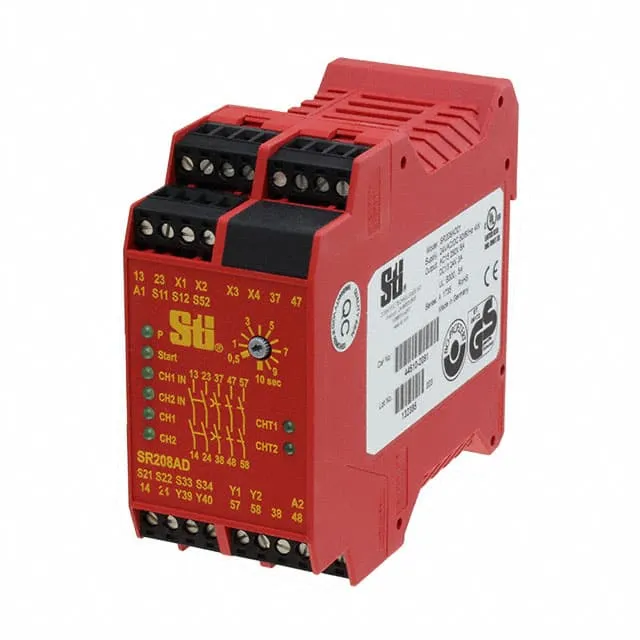 SR208AD01 (SR208AD02, 110VAC, 2 INPUTS, 3 D)
