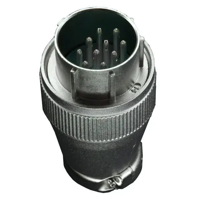 SRCN6A21-10P (CONN PLUG MALE 10POS SOLDER CUP)