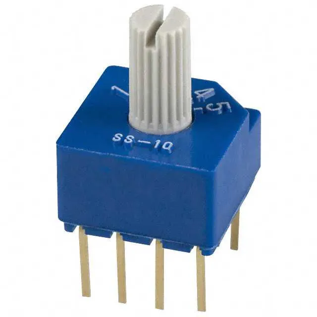 SS-10-15SP-LE (SWITCH ROTARY DIP SP5T 100MA 5V)