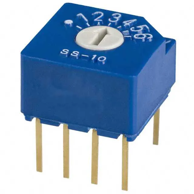 SS-10-16NPE (SWITCH ROTARY DIP SP6T 100MA 5V)