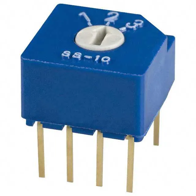SS-10-23NPE (SWITCH ROTARY DIP DP3T 100MA 5V)