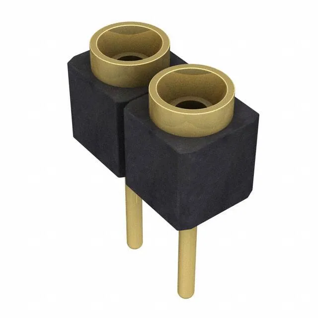 SS-102-G-2-N (CONN RCPT.100 2POS GOLD T/H")