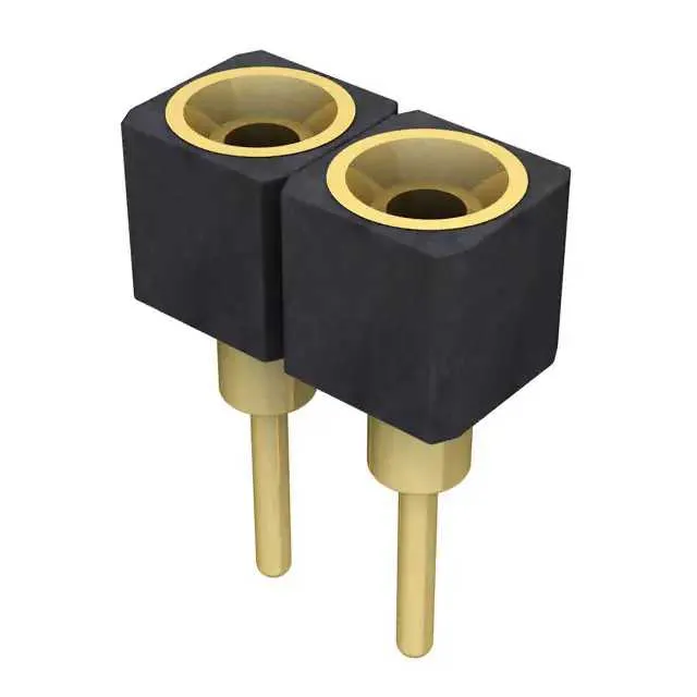SS-102-G-2 (CONN RCPT.100 2POS GOLD T/H")