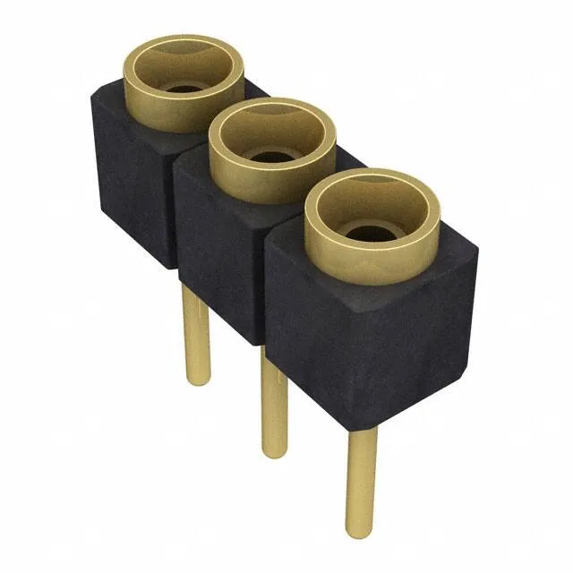 SS-103-G-2-N (CONN RCPT.100 3POS GOLD T/H")