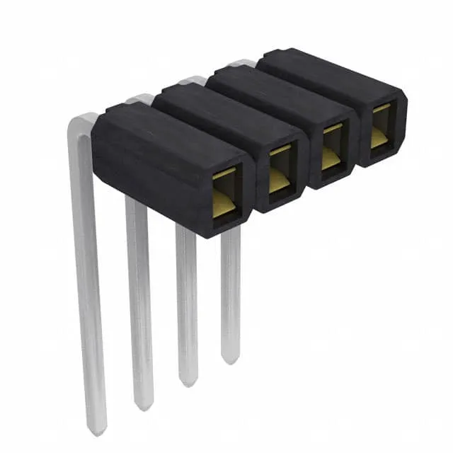 SSA-104-W-G-RA (CONN RCPT.100 4POS GOLD WW R/A")