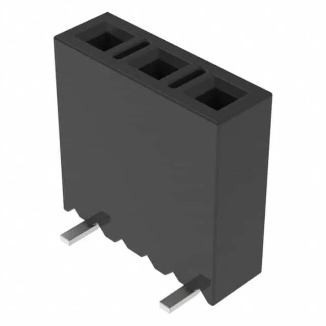 SSM-103-L-SV (CONN RCPT.100 3POS SNGL VERT")