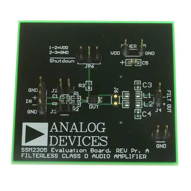SSM2305-EVALZ (BOARD EVAL FOR SSM2305 LFCSP)