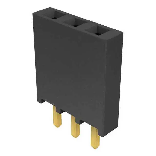 SSQ-103-01-G-S (CONN RCPT.100 3POS SNGL GOLD")
