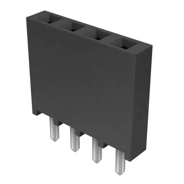 SSQ-104-01-L-S (CONN RCPT.100 4POS SNGL GOLD")