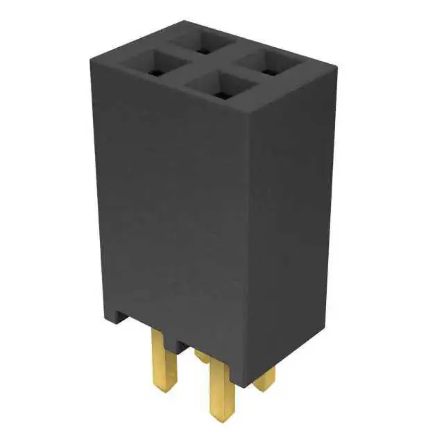 SSQ-102-01-G-D (CONN RCPT.100 4POS DUAL GOLD")