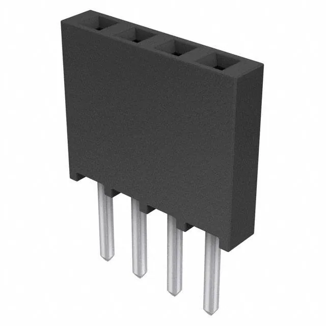 SSQ-104-02-S-S (CONN RCPT.100 4POS SNGL GOLD")