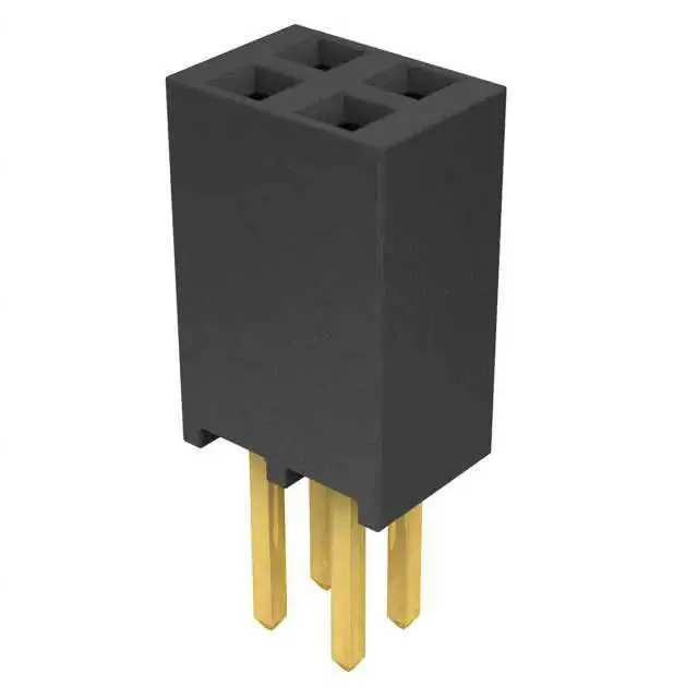 SSQ-102-02-G-D (CONN RCPT.100 4POS DUAL GOLD")