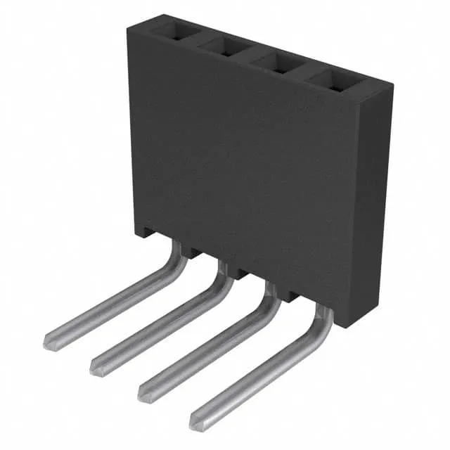 SSQ-104-03-S-S-RA (CONN RCPT.100 4POS R/A SGL AU")