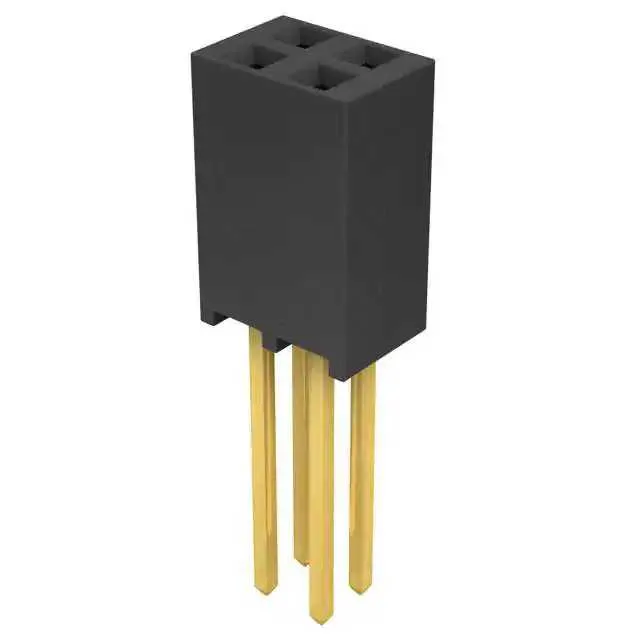 SSQ-102-03-G-D (CONN RCPT.100 4POS DUAL GOLD")