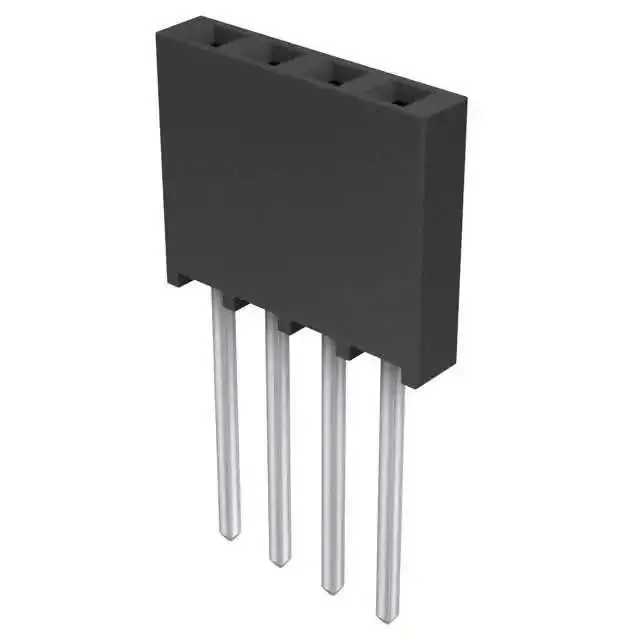 SSQ-104-03-T-S (CONN RCPT.100 4POS SNGL TIN")