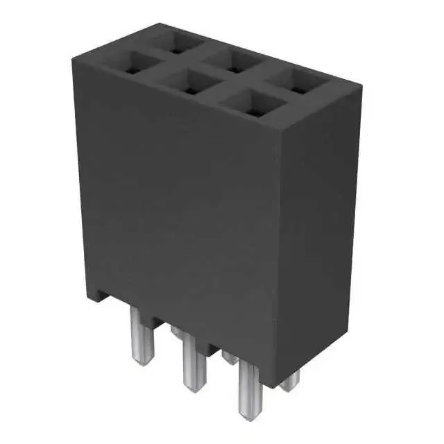 SSQ-103-01-F-D (CONN RCPT.100 6POS DUAL GOLD")