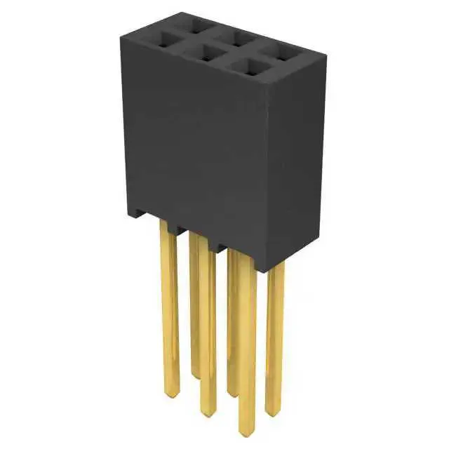 SSQ-103-03-G-D (CONN RCPT.100 6POS DUAL GOLD")