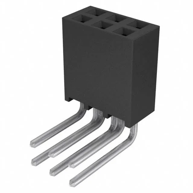 SSQ-103-03-T-D-RA (CONN RCPT.100 6POS DL R/A TIN")