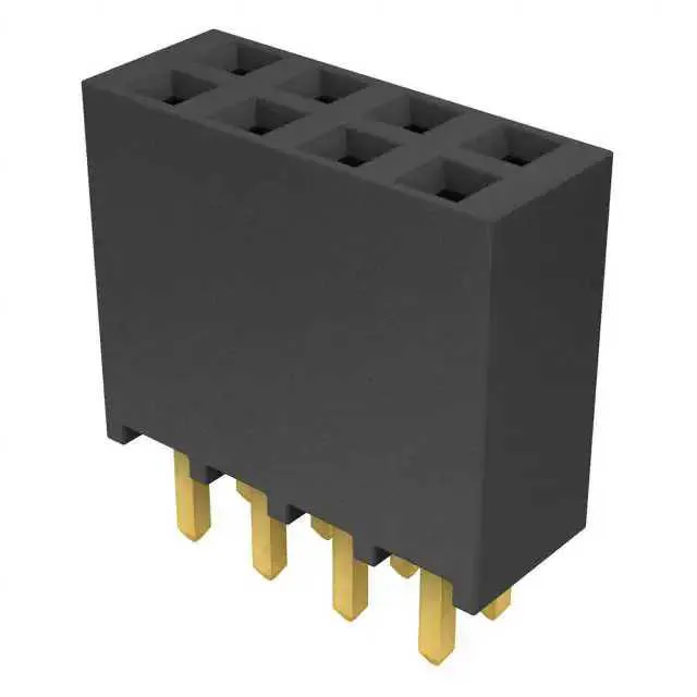 SSQ-104-01-G-D (CONN RCPT.100 8POS DUAL GOLD")