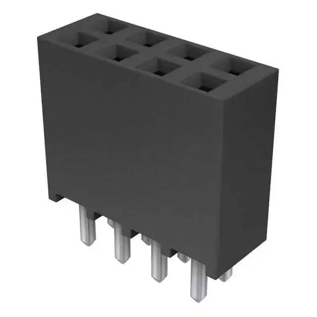 SSQ-104-01-S-D (CONN RCPT.100 8POS DUAL GOLD")