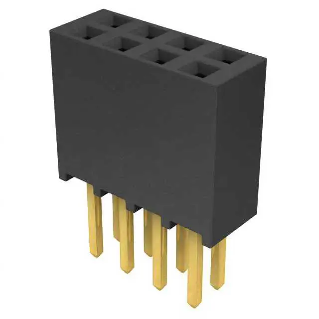 SSQ-104-02-G-D (CONN RCPT.100 8POS DUAL GOLD")