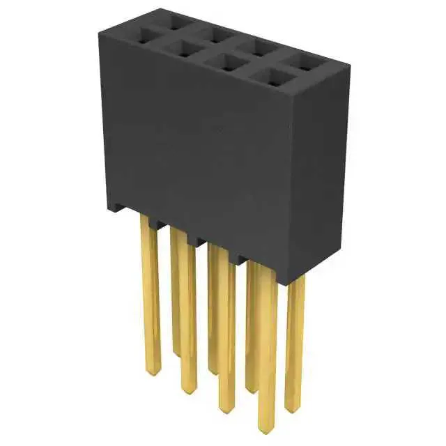 SSQ-104-03-G-D (CONN RCPT.100 8POS DUAL GOLD")