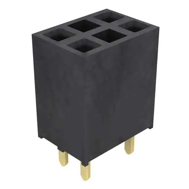 SSW-102-01-G-Q (CONN RCPT.100 4POS.2 ROW")