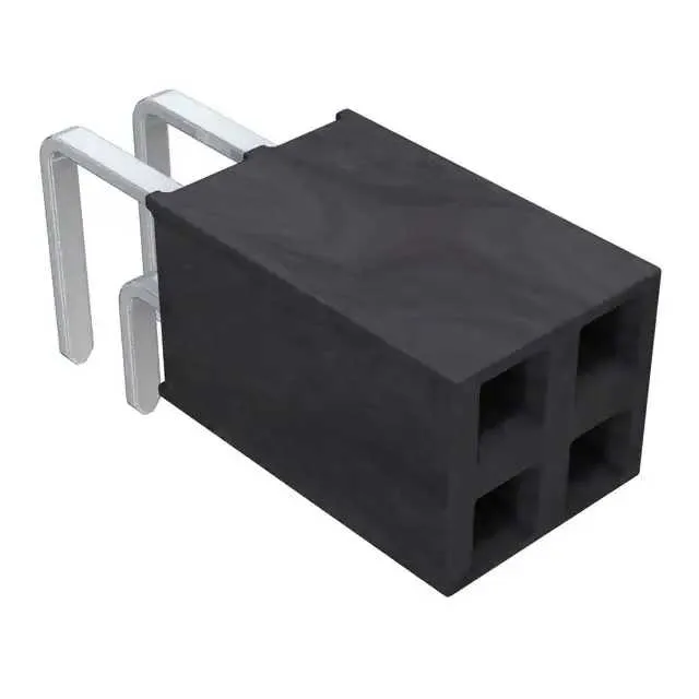 SSW-102-02-T-D-RA (CONN RCPT.100 4POS DL R/A TIN")