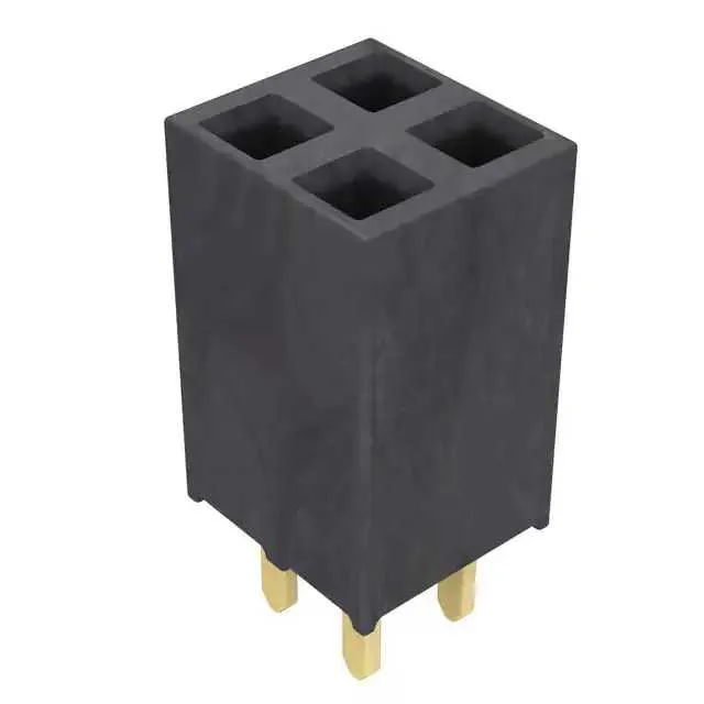 SSW-102-01-G-D (CONN RCPT.100 4POS DUAL GOLD")
