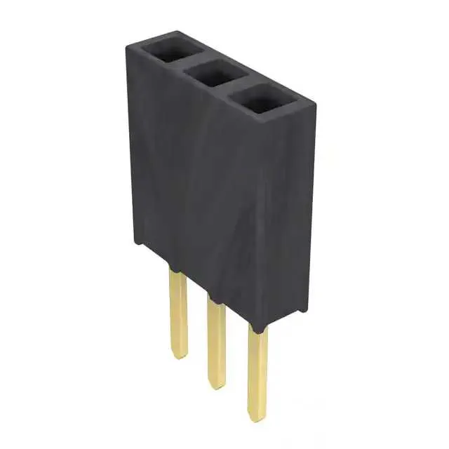 SSW-103-02-G-S (CONN RCPT.100 3POS SNGL GOLD")