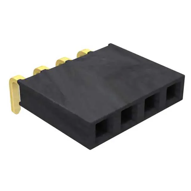 SSW-104-02-G-S-RA (CONN RCPT.100 4POS R/A SGL AU")