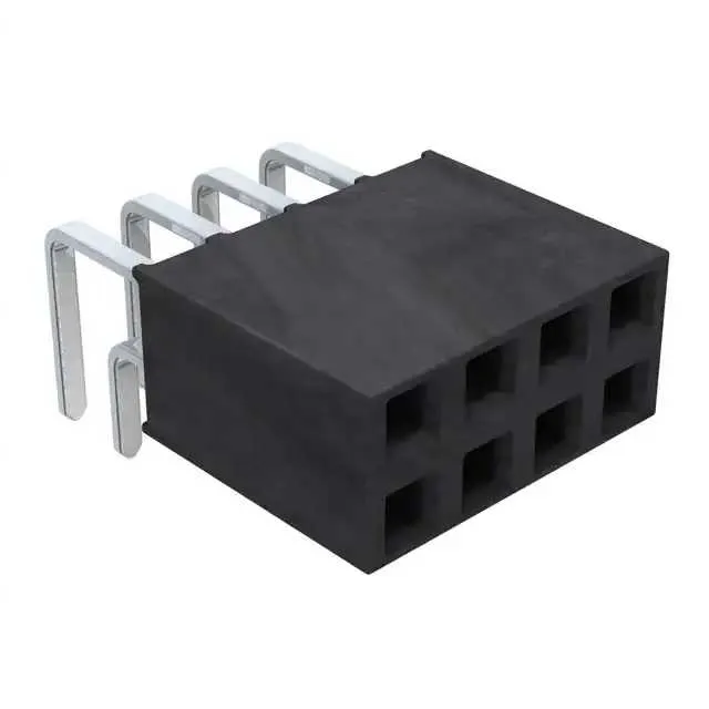 SSW-104-02-T-D-RA (CONN RCPT.100 8POS DL R/A TIN")