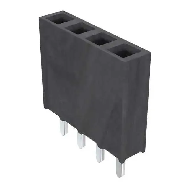 SSW-104-01-T-S (CONN RCPT.100 4POS SNGL TIN")