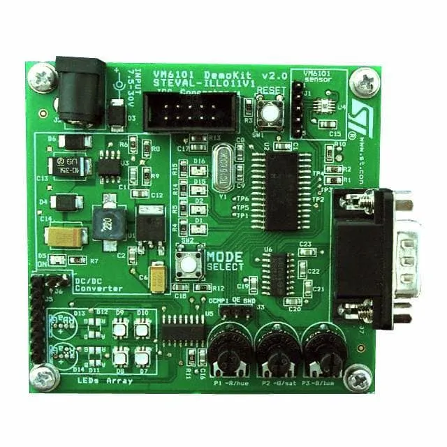 STEVAL-ILL011V1 (BOARD RGB CTR ST7,STP08C596MTR)
