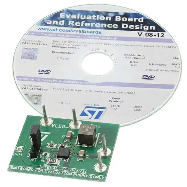 STEVAL-ILL046V1 (BOARD DEMO LED DVR QFN ST1CC40)