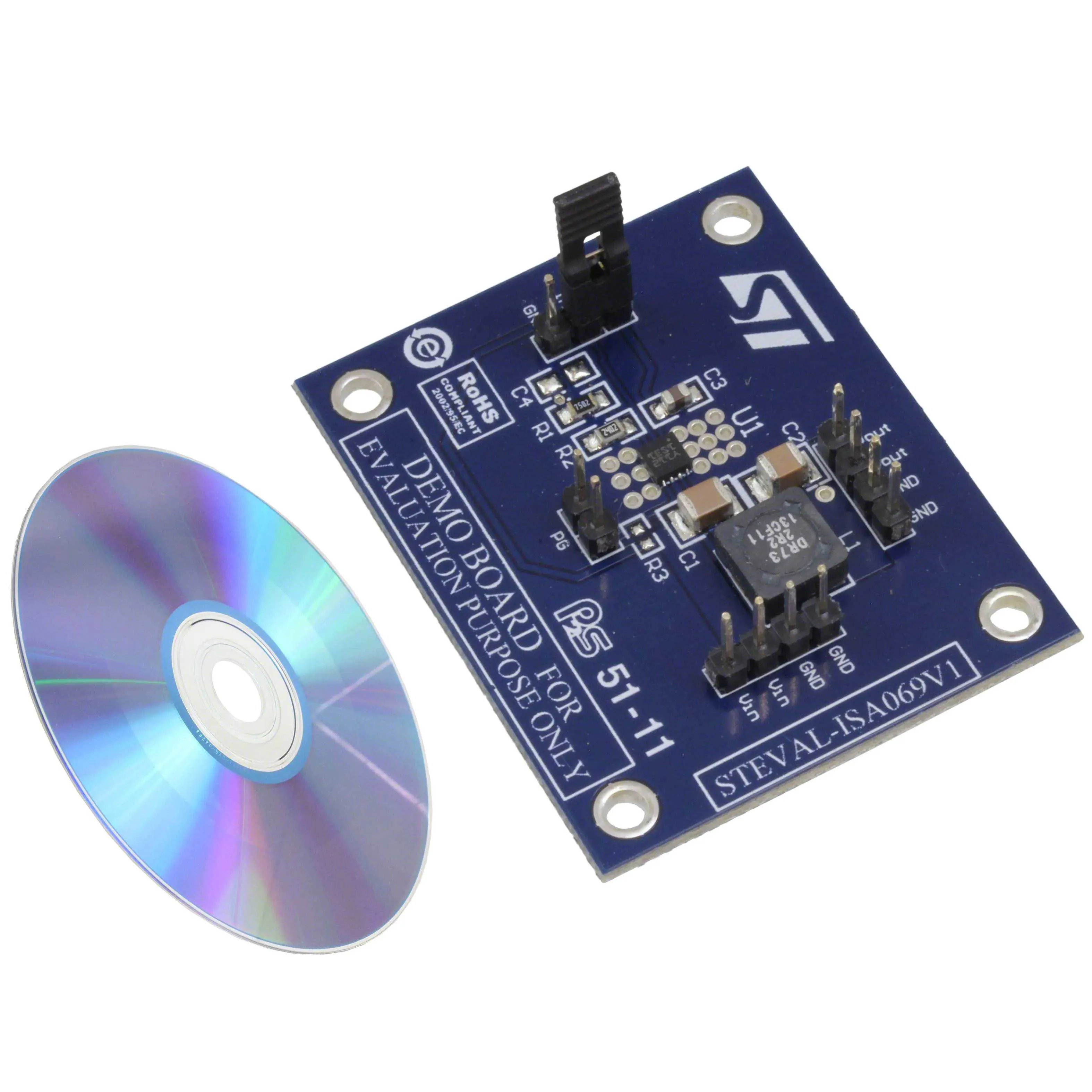 STEVAL-ISA069V1 (BOARD DEMO ST1S31 REG DFN 3X3)