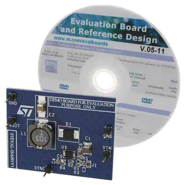 STEVAL-ISA091V1 (BOARD EVAL BUCK REG L7980)
