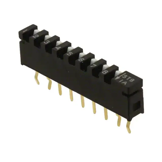 STV08 (SWITCH SLIDE DIP SPST 10MA 5V)