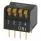 A6ER-4101 (SWITCH PIANO DIP SPST 25MA 24V)