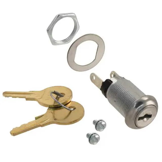 2SWK132AL101 (SWITCH KEYLOCK 2POS SPST 1A 120V)