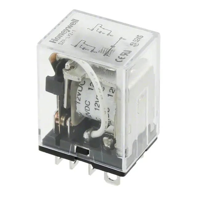 SZR-LY2-1-DC12V (RELAY GEN PURPOSE DPDT 10A 12V)